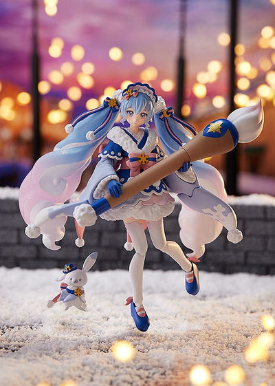 Character Vocal Series 01: Hatsune Miku Figma Action Figure Snow Miku: Serene Winter Ver. 13 cm