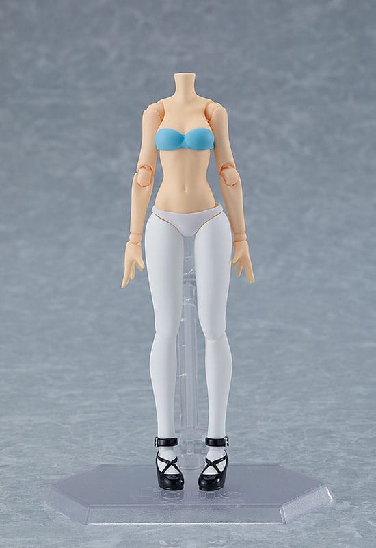 Original Character Figma Action Figure Female Body (Alice) with Dress and Apron Outfit 13 cm