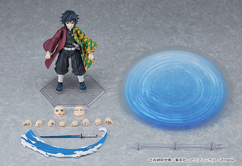 Demon Slayer: Kimetsu no Yaiba Figma Action Figure Giyu Tomioka 15 cm - Damaged packaging