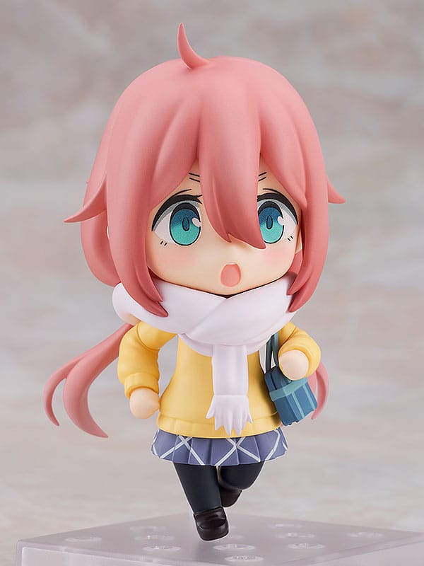 Laid-Back Camp Action Figure Nadeshiko Nadeshiko Kagamihara: School Uniform Ver.  10 cm