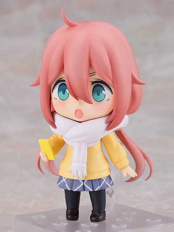 Laid-Back Camp Action Figure Nadeshiko Nadeshiko Kagamihara: School Uniform Ver.  10 cm