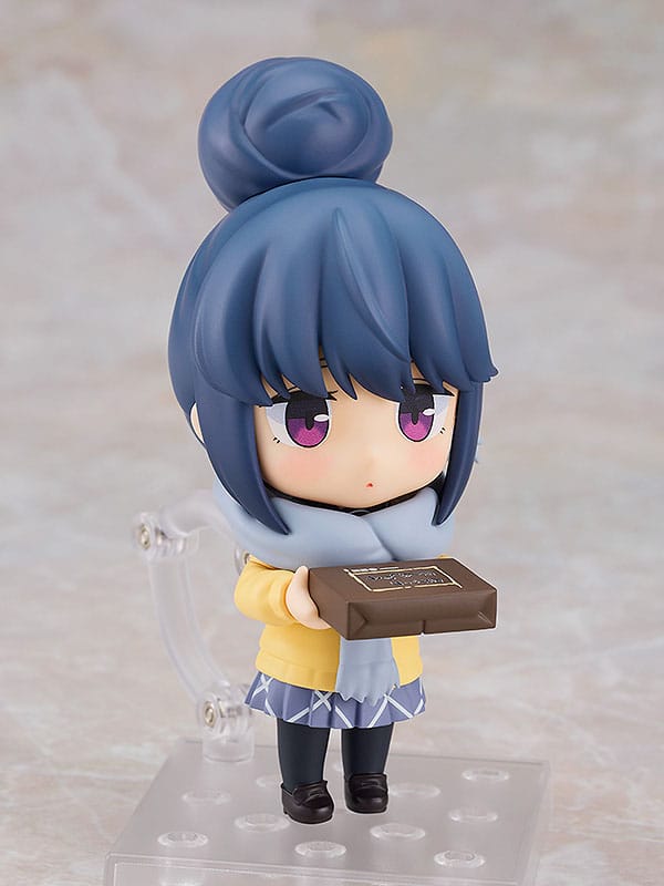 Laid-Back Camp Action Figure Nadeshiko Rin Shima: School Uniform Ver. 10 cm