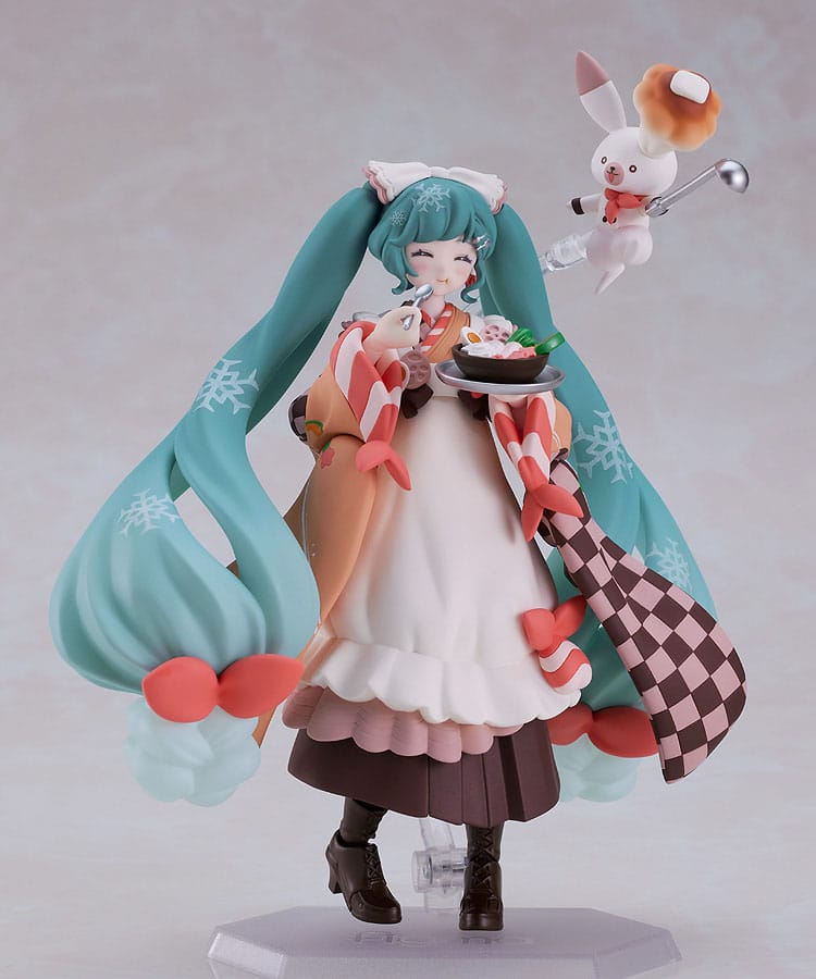 Character Vocal Series 01: Hatsune Miku Figma Action Figure Snow Miku: Winter Delicacy Ver. 14 cm