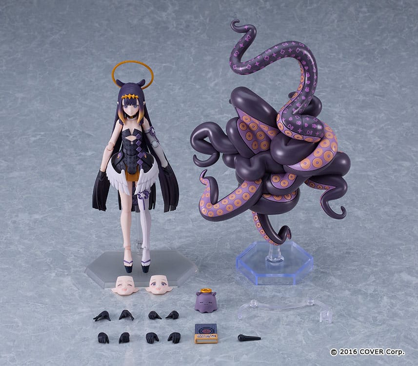Hololive Production Figma Action Figure Ninomae Ina´nis 19 cm     - Damaged packaging