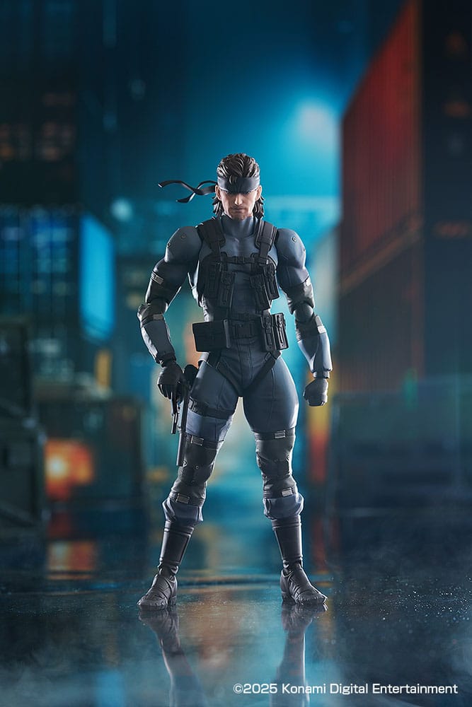 Metal Gear Solid 2: Sons of Liberty Figma Action Figure Solid Snake MGS2 Ver. Updated Edition 16 cm  - Damaged packaging