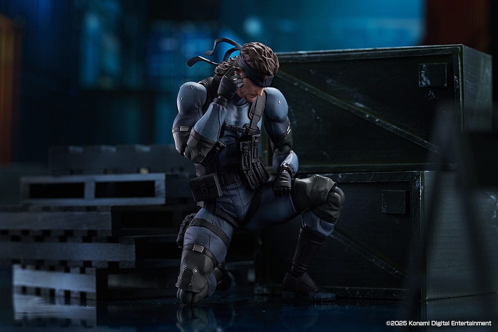 Metal Gear Solid 2: Sons of Liberty Figma Action Figure Solid Snake MGS2 Ver. Updated Edition 16 cm  - Damaged packaging