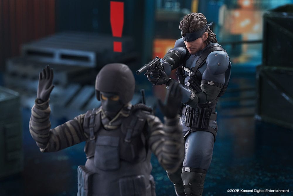 Metal Gear Solid 2: Sons of Liberty Figma Action Figure Solid Snake MGS2 Ver. Updated Edition 16 cm  - Damaged packaging