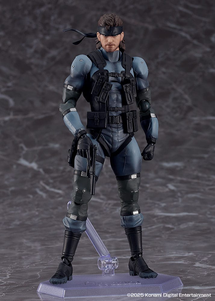 Metal Gear Solid 2: Sons of Liberty Figma Action Figure Solid Snake MGS2 Ver. Updated Edition 16 cm  - Damaged packaging