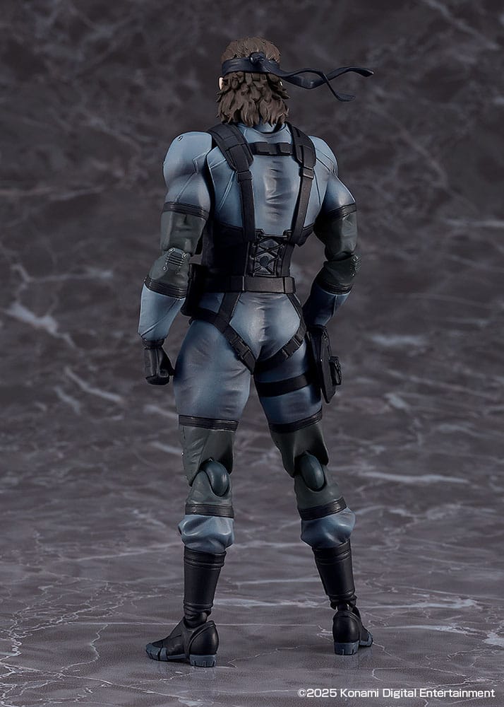 Metal Gear Solid 2: Sons of Liberty Figma Action Figure Solid Snake MGS2 Ver. Updated Edition 16 cm  - Damaged packaging
