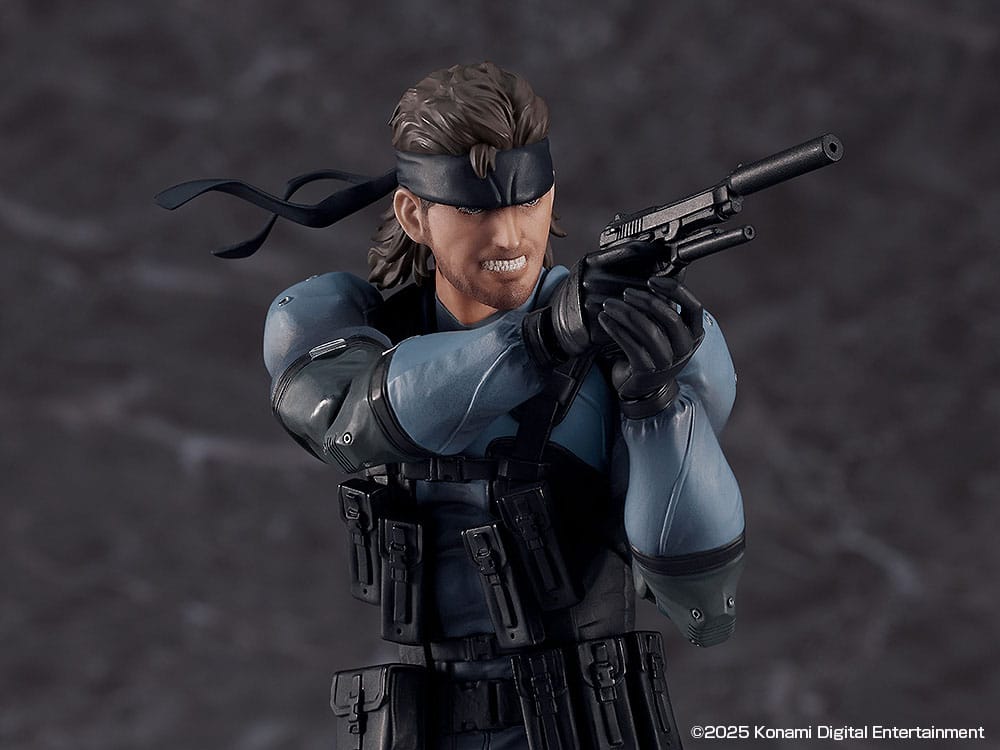 Metal Gear Solid 2: Sons of Liberty Figma Action Figure Solid Snake MGS2 Ver. Updated Edition 16 cm  - Damaged packaging