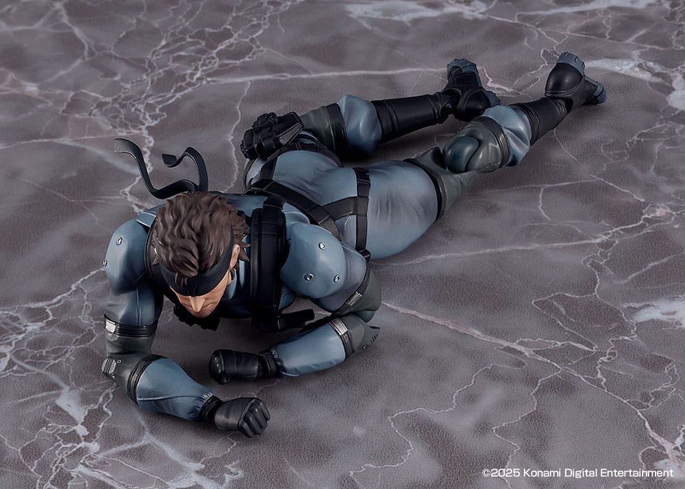 Metal Gear Solid 2: Sons of Liberty Figma Action Figure Solid Snake MGS2 Ver. Updated Edition 16 cm  - Damaged packaging