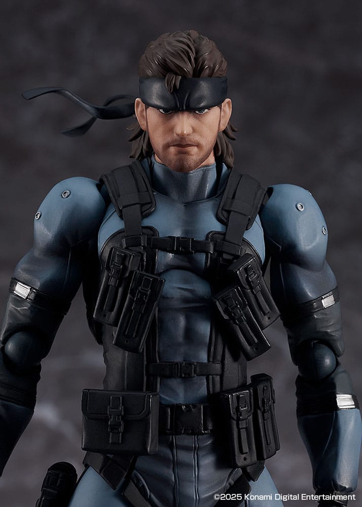 Metal Gear Solid 2: Sons of Liberty Figma Action Figure Solid Snake MGS2 Ver. Updated Edition 16 cm  - Damaged packaging