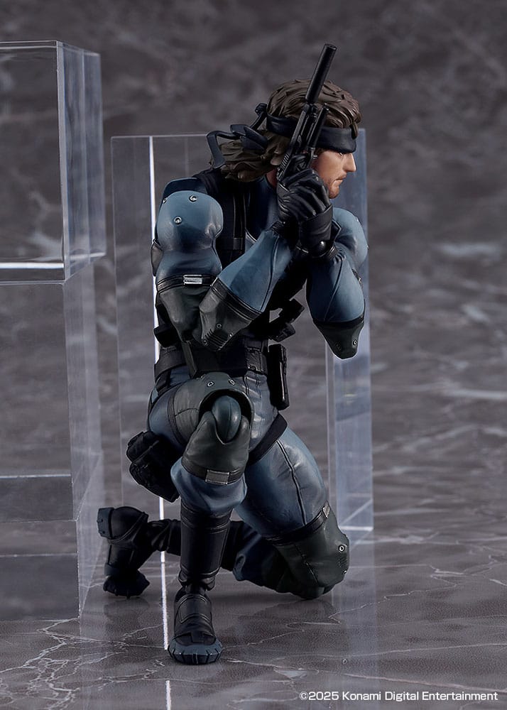 Metal Gear Solid 2: Sons of Liberty Figma Action Figure Solid Snake MGS2 Ver. Updated Edition 16 cm  - Damaged packaging