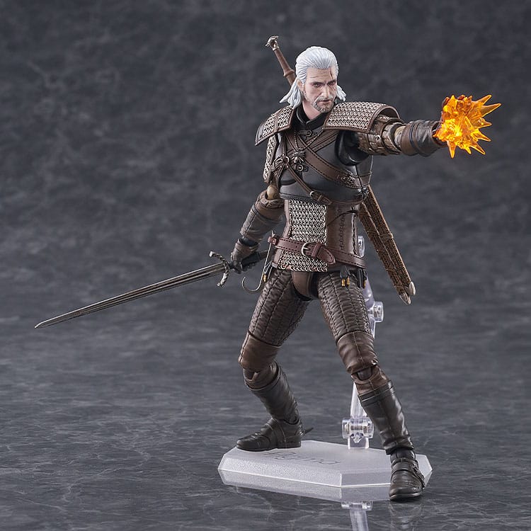 The Witcher 3: Wild Hunt Figma Action Figure Geralt 16 cm