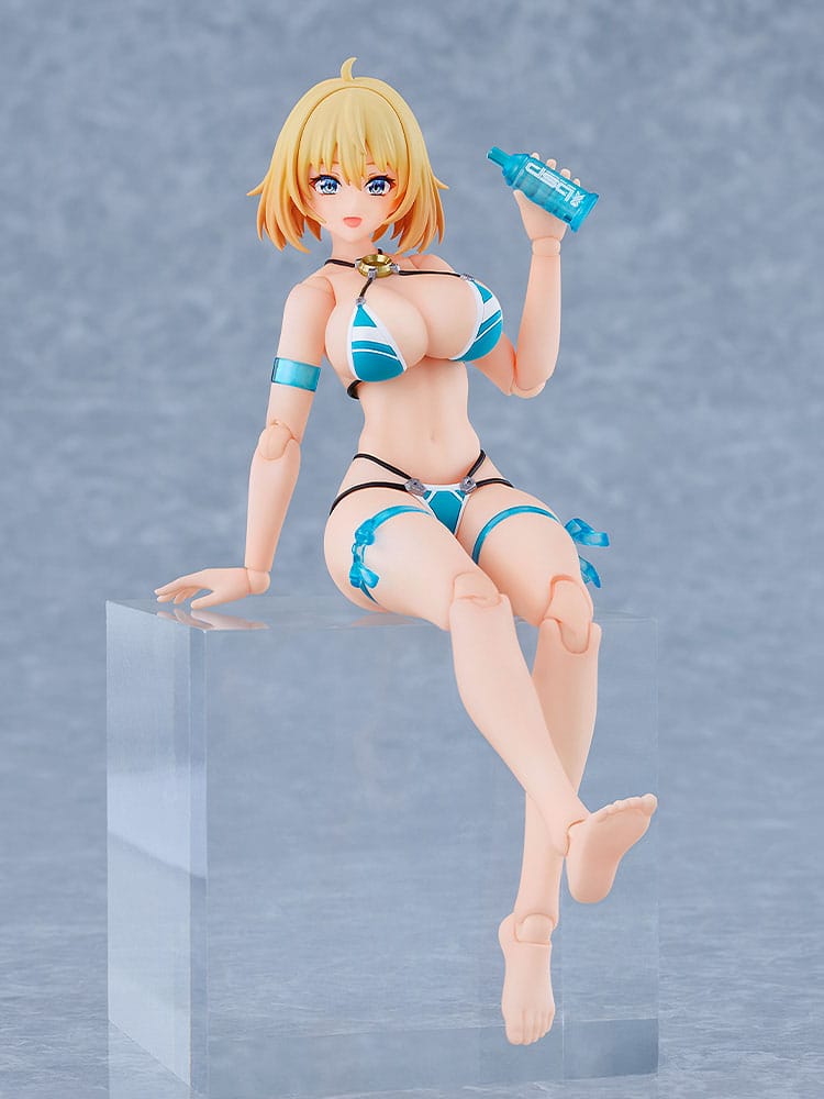 Bunny Suit Planning Figma Action Figure Sophia F. Shirring: Swimsuit Ver. 15 cm