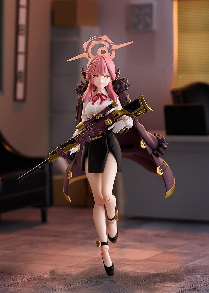 Blue Archive Figma Action Figure Aru Rikuhachima 15 cm