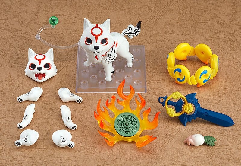 Okami Nendoroid Action Figure Amaterasu DX Ver. 10 cm