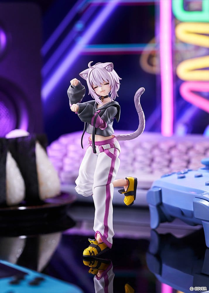 Hololive Production figma Action Figure Nekomata Okayu 14 cm