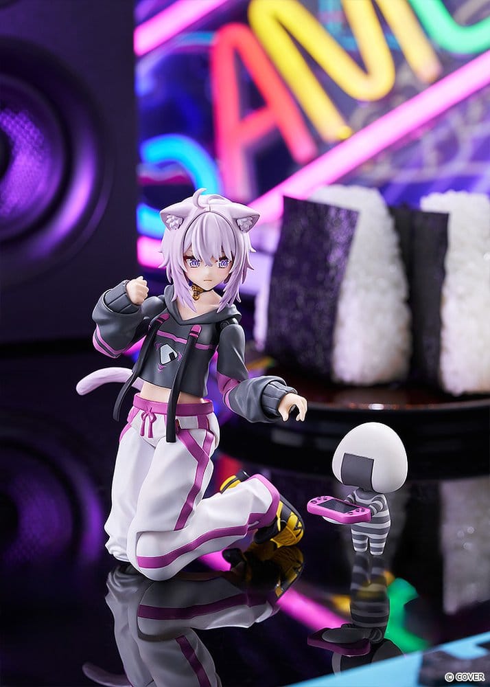 Hololive Production figma Action Figure Nekomata Okayu 14 cm