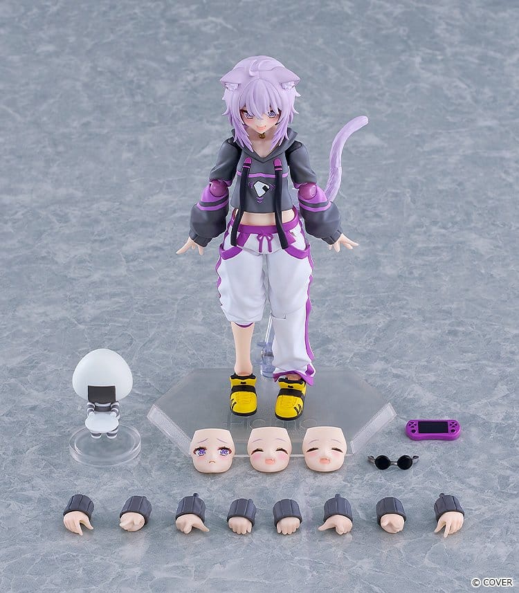 Hololive Production figma Action Figure Nekomata Okayu 14 cm