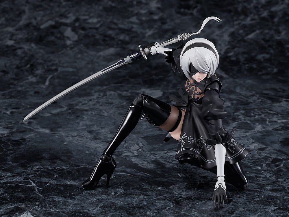NieR:Automata Ver1.1a Figma Action Figure 2B (YoRHa No.2 Type B) 16 cm