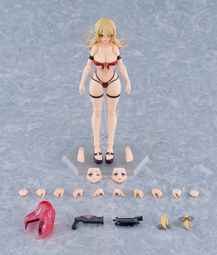 Bunny Suit Planning figma Action Figure Veronica Sweetheart: Swimsuit Ver. 15 cm