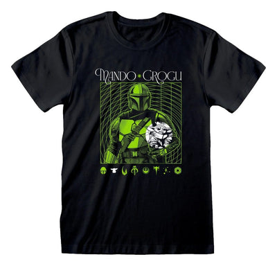 Star Wars The Mandalorian T-Shirt Handover Green