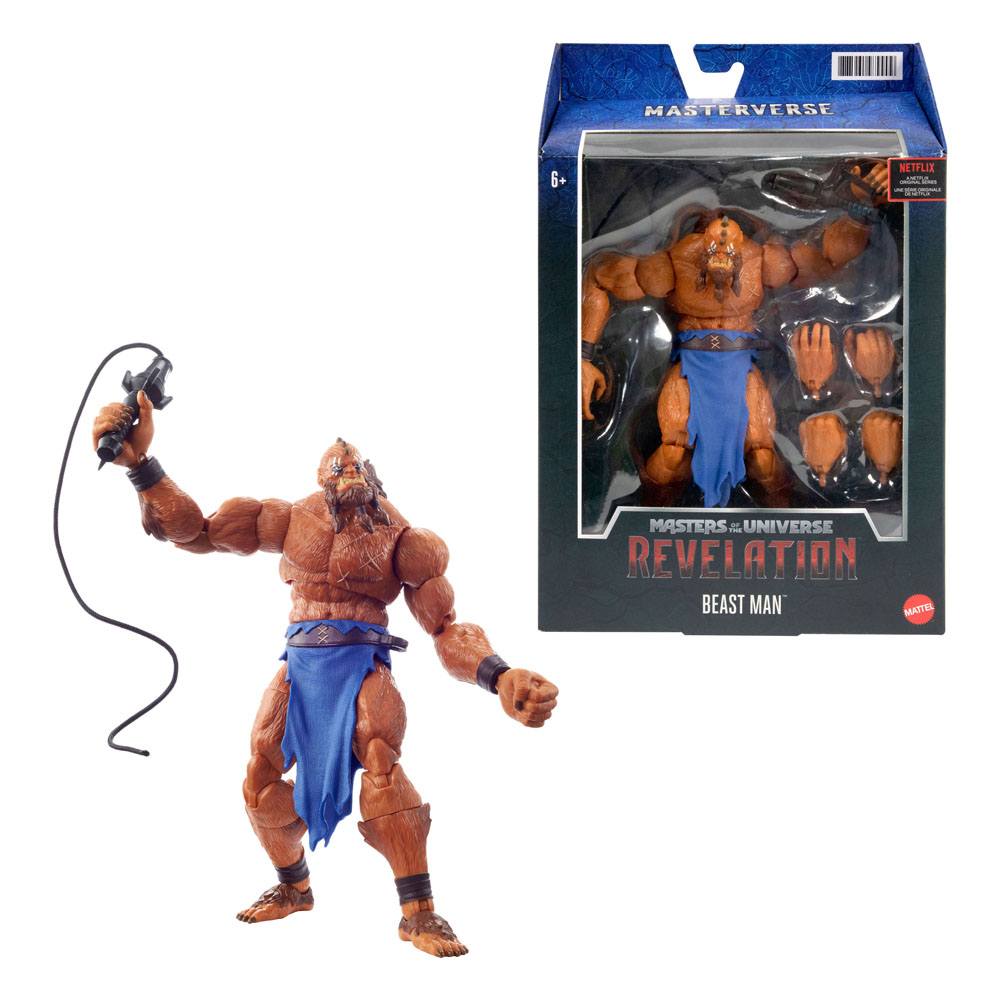 Masters of the Universe: Revelation Masterverse Action Figure 2021 Beast Man 18 cm - Severely damaged packaging