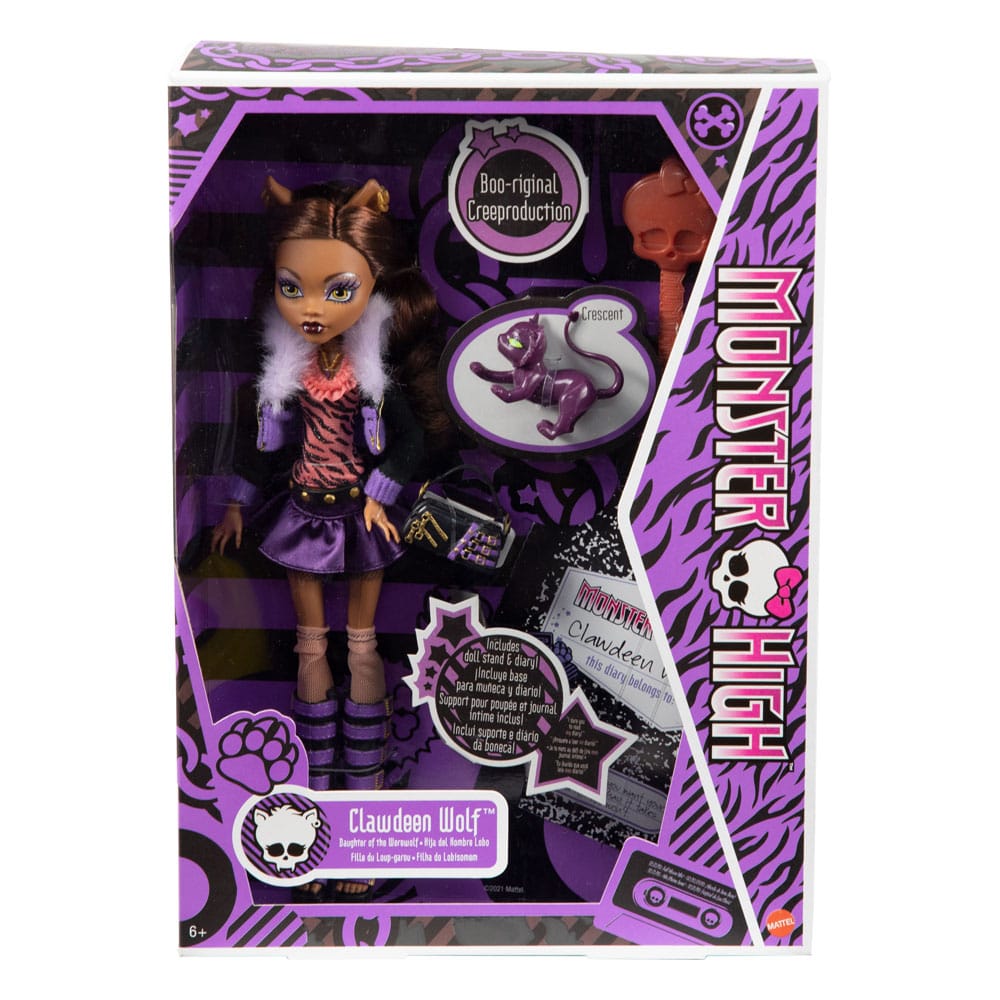 Monster High Doll Clawdeen Wolf 25 cm