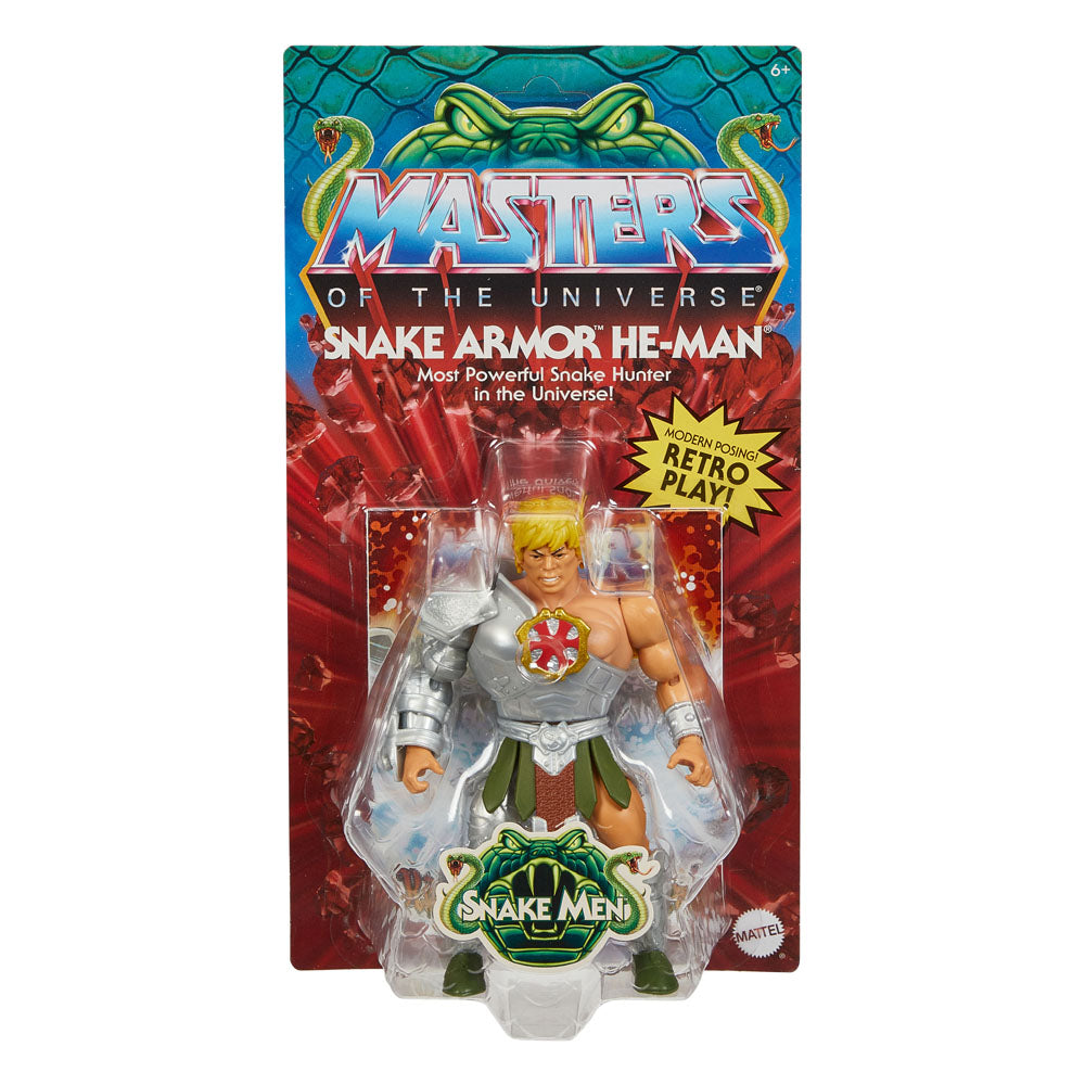 Masters of the Universe Origins Action Figure Snake Armor He-Man 14 cm