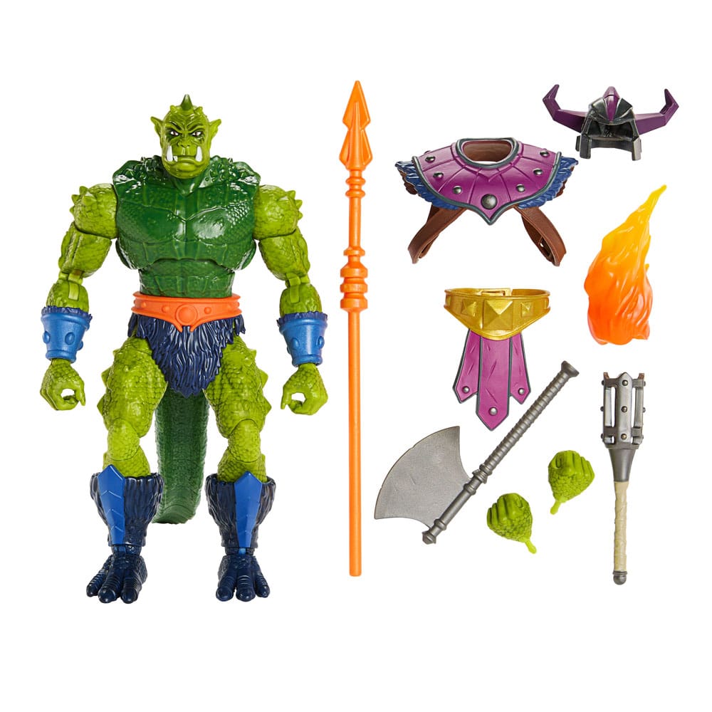 Masters of the Universe: New Eternia Masterverse Deluxe Action Figure Whiplash 21 cm