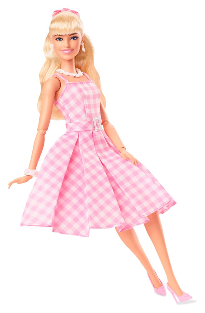 Barbie The Movie Doll Barbie in Pink Gingham Dress