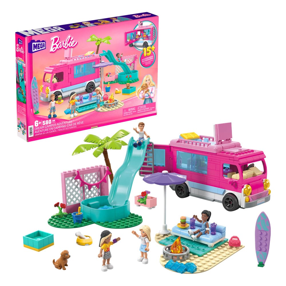 Barbie MEGA Construction Set Dream Camper Adventure