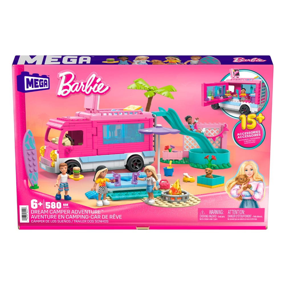 Barbie MEGA Construction Set Dream Camper Adventure