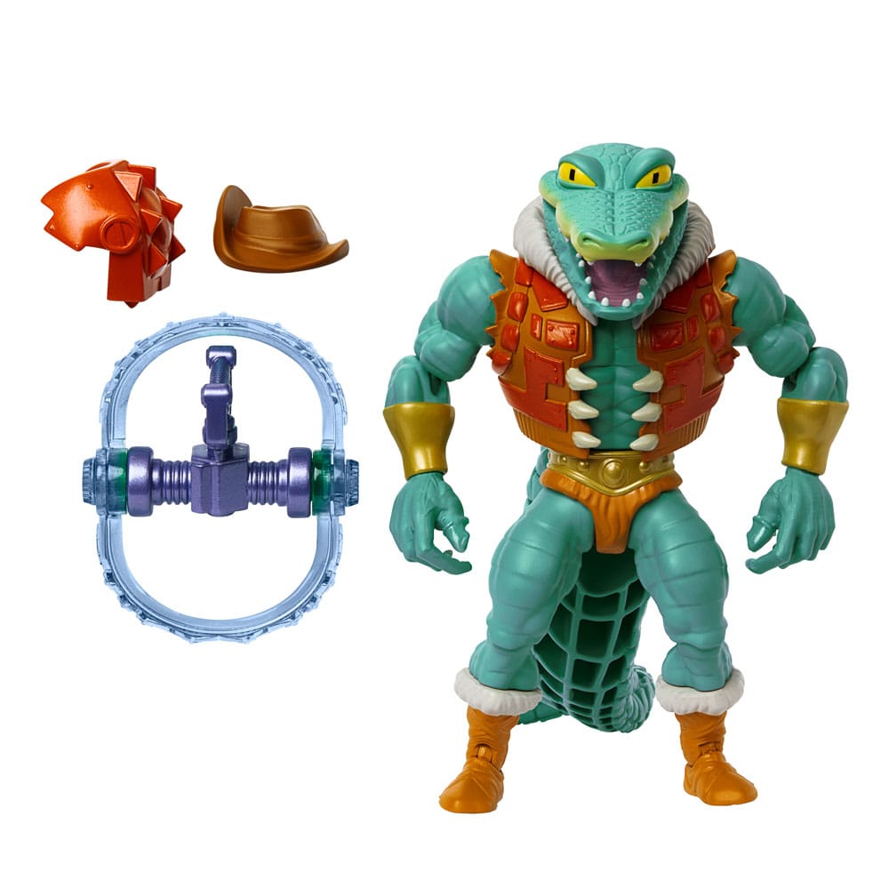 MOTU x TMNT: Turtles of Grayskull Deluxe Action Figure Leatherhead 14 cm