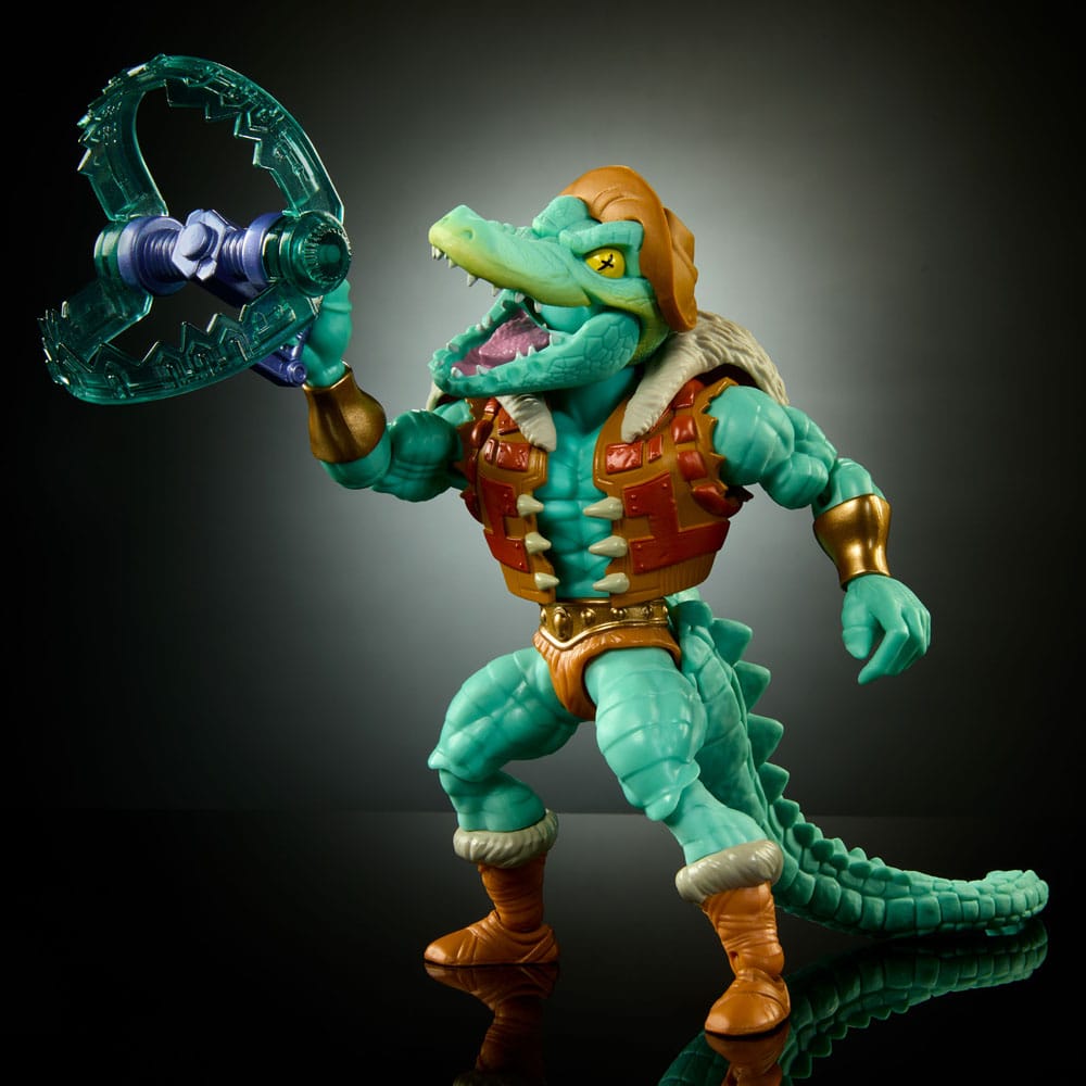 MOTU x TMNT: Turtles of Grayskull Deluxe Action Figure Leatherhead 14 cm