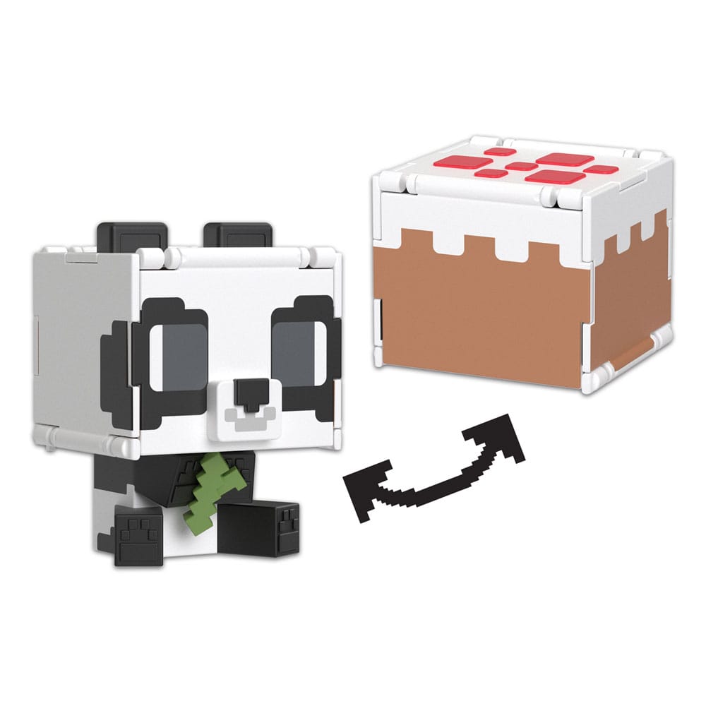 Minecraft Flippin Action Figure Panda &amp; Cake