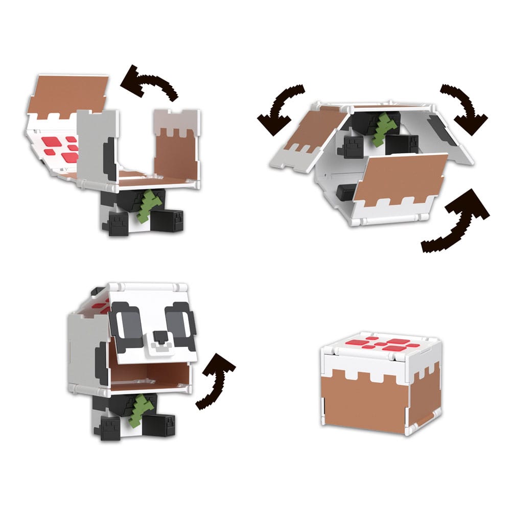 Minecraft Flippin Action Figure Panda &amp; Cake