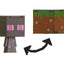 Minecraft Flippin Action Figure Enderman & Grass Block