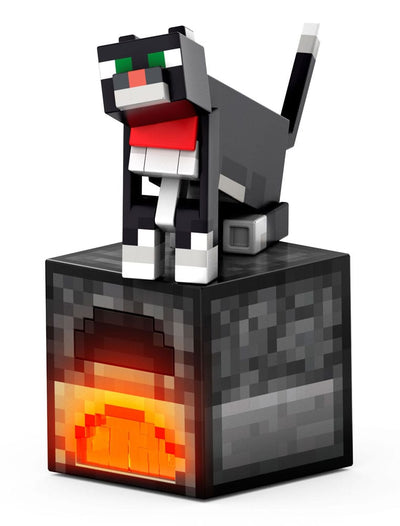 Minecraft Diamond Level Action Figure Tuxedo Cat 14 cm