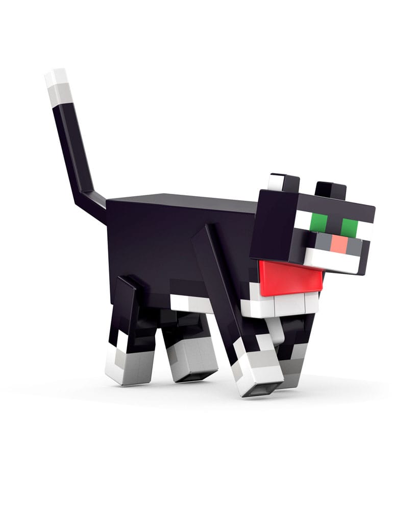 Minecraft Diamond Level Action Figure Tuxedo Cat 14 cm