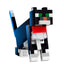 Minecraft Diamond Level Action Figure Tuxedo Cat 14 cm