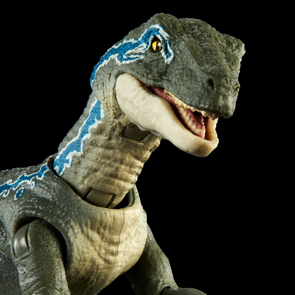 Jurassic Park Hammond Collection Action Figure Velociraptor Blue