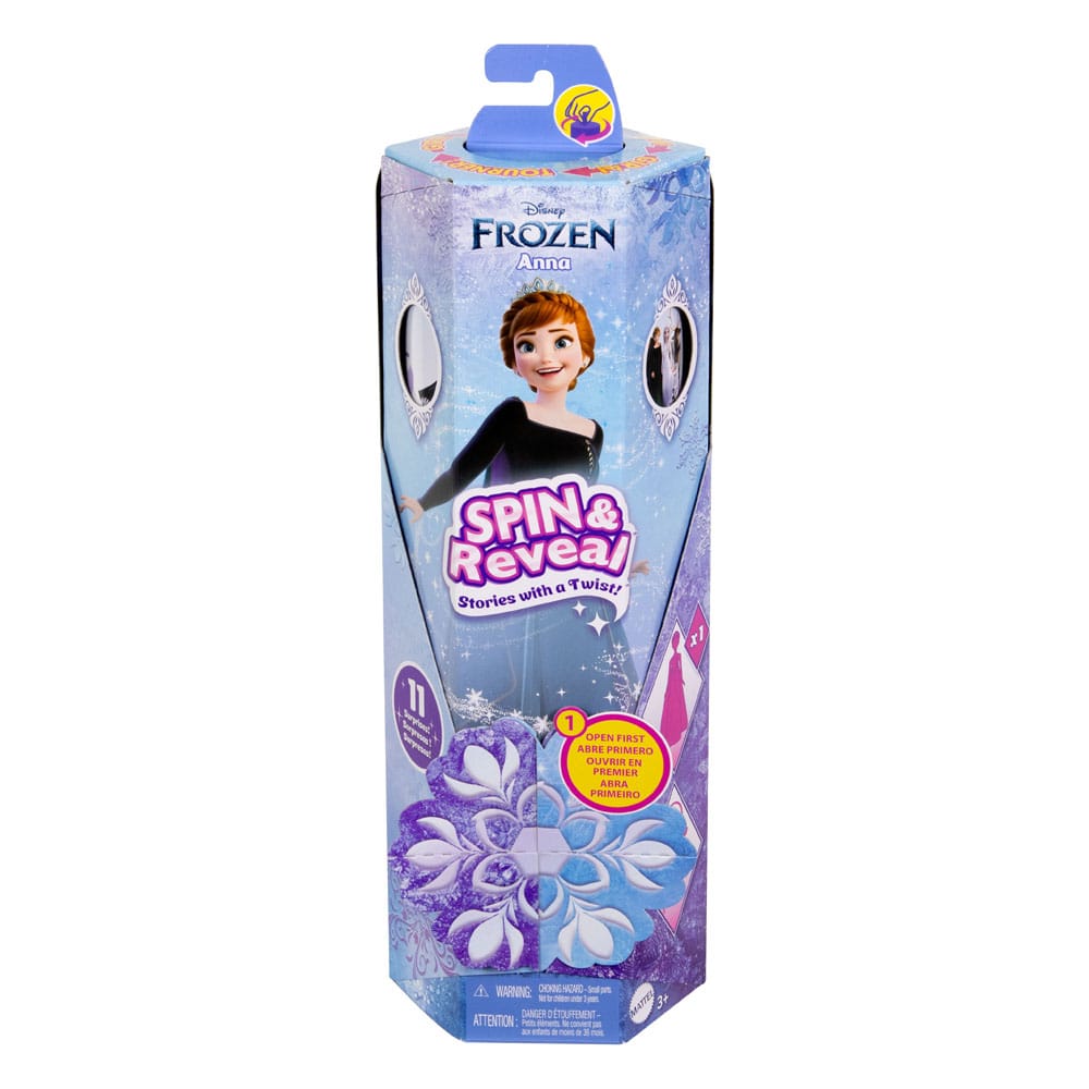 Disney Frozen Spin &amp; Reveal Doll Anna 29 cm