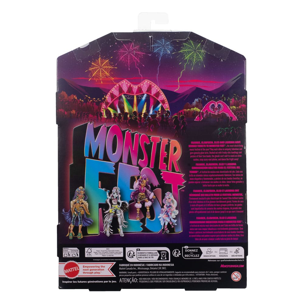 Monster High Doll Frankie Stein Monster Fest 25 cm