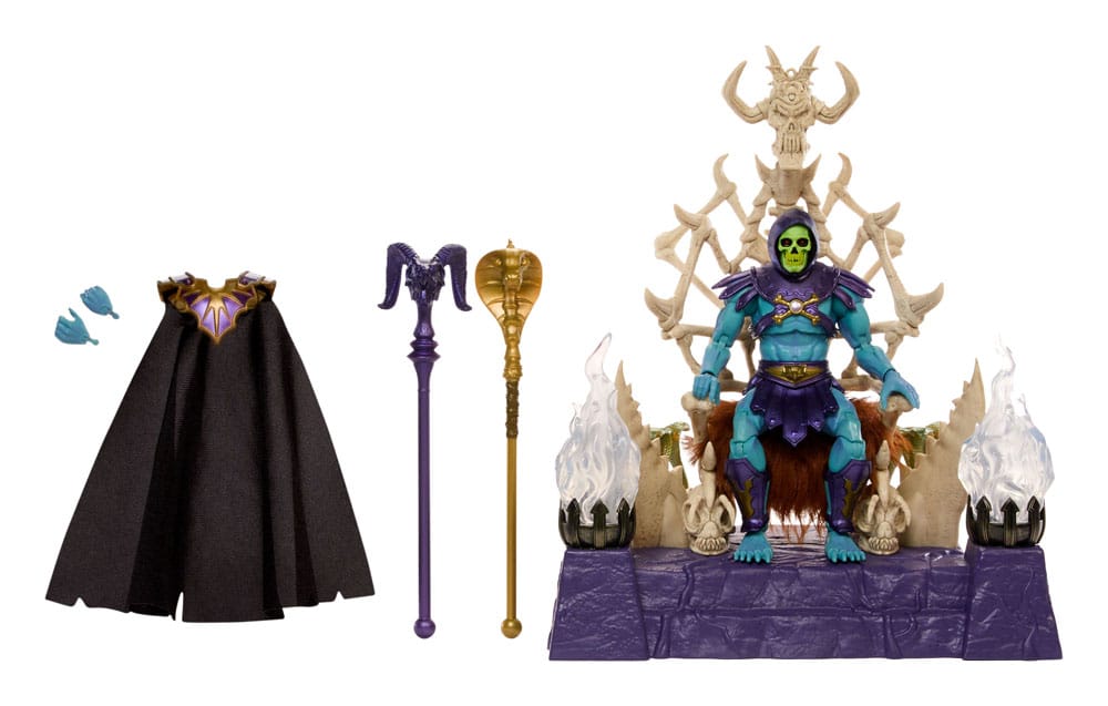 Skeletor & Throne 18 cm Masters of the Universe: New Eternia Masterverse Action Figure