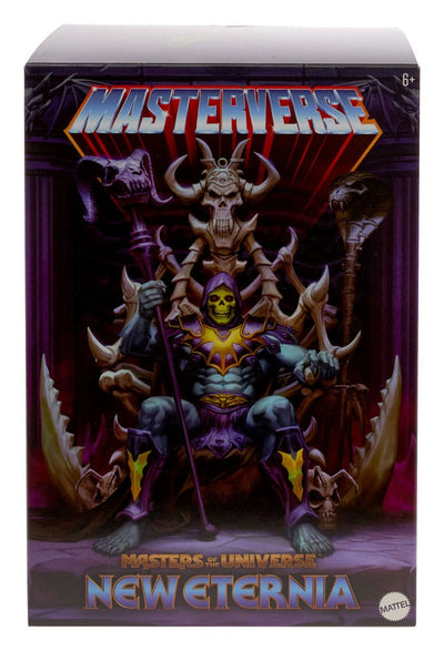 Masters of the Universe: New Eternia Masterverse Action Figure Skeletor &amp; Throne 18 cm