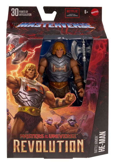 Masters of the Universe: Revolution Masterverse Action Figure Battle Armor He-Man 18 cm