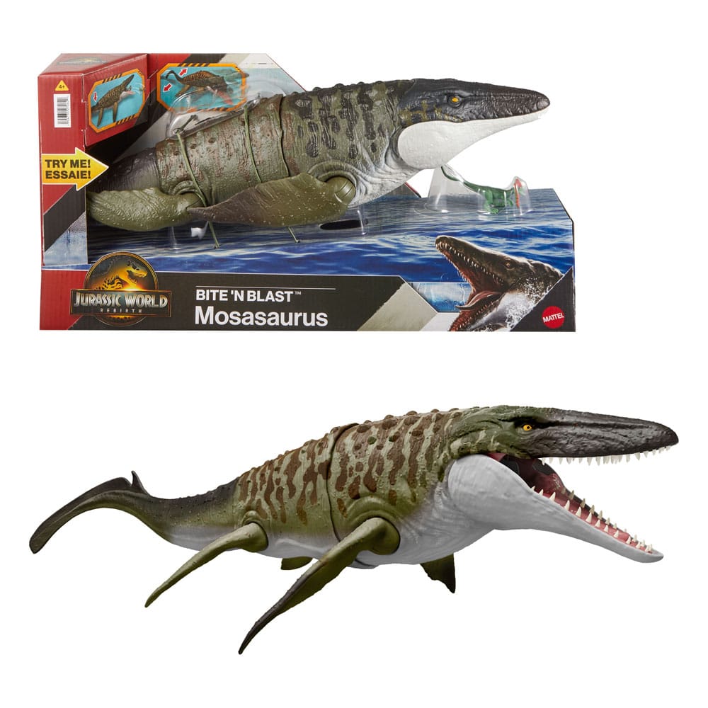 Jurassic World: Rebirth Action Figure Bite 'n Blast Mosasaurus 65 cm
