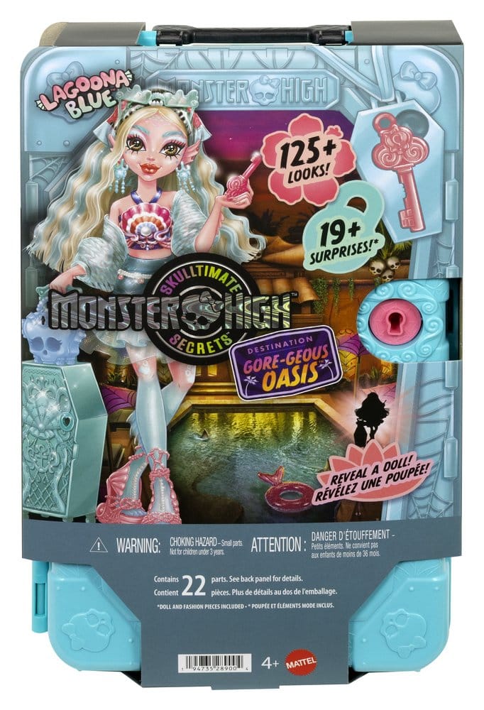 Monster High Skulltimate Secrets Doll Destination: Gore-geous Oasis - Lagoona Blue